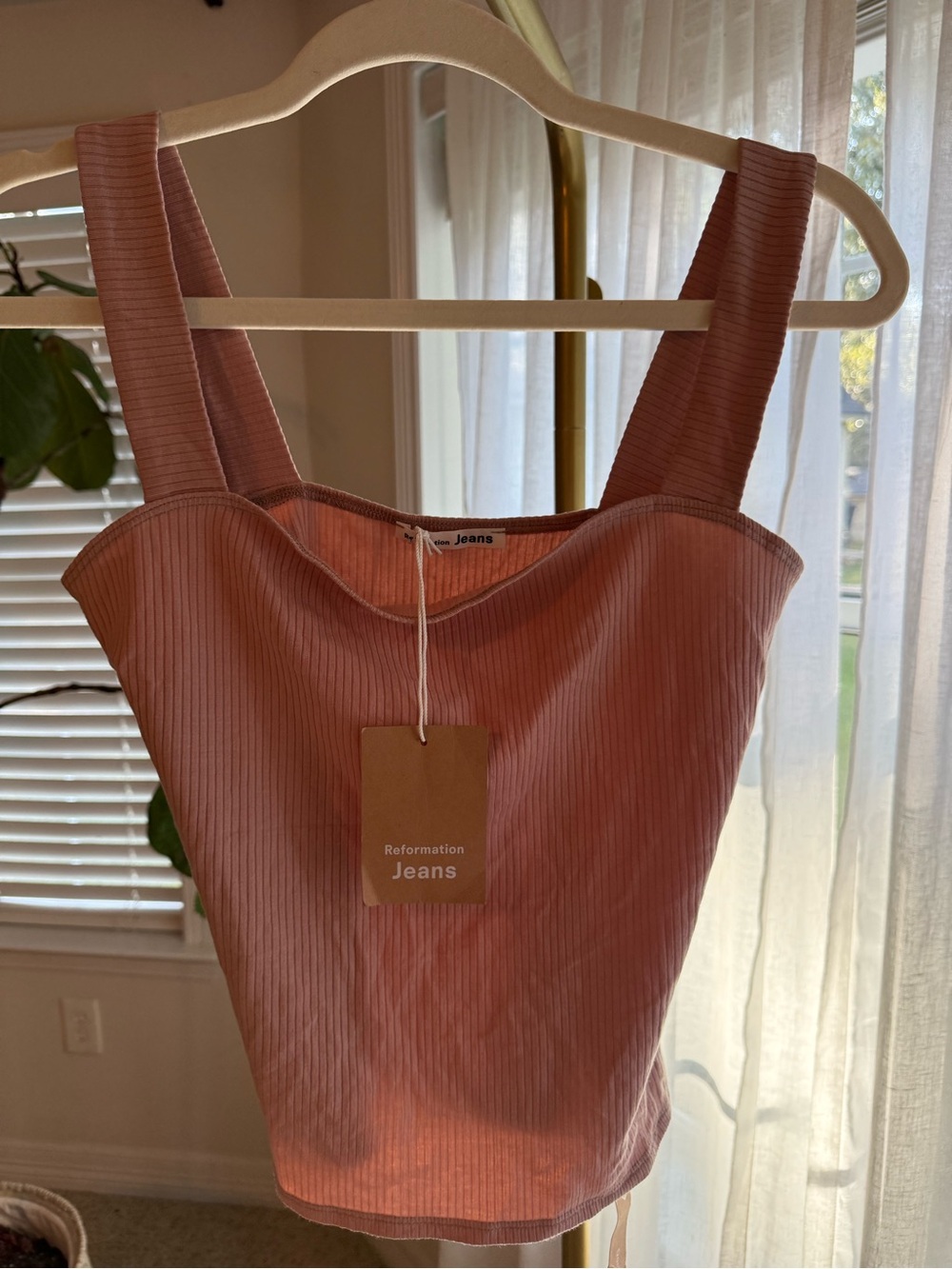 Reformation Ribbed canyon knit Tank - S - Picture 4 of 5